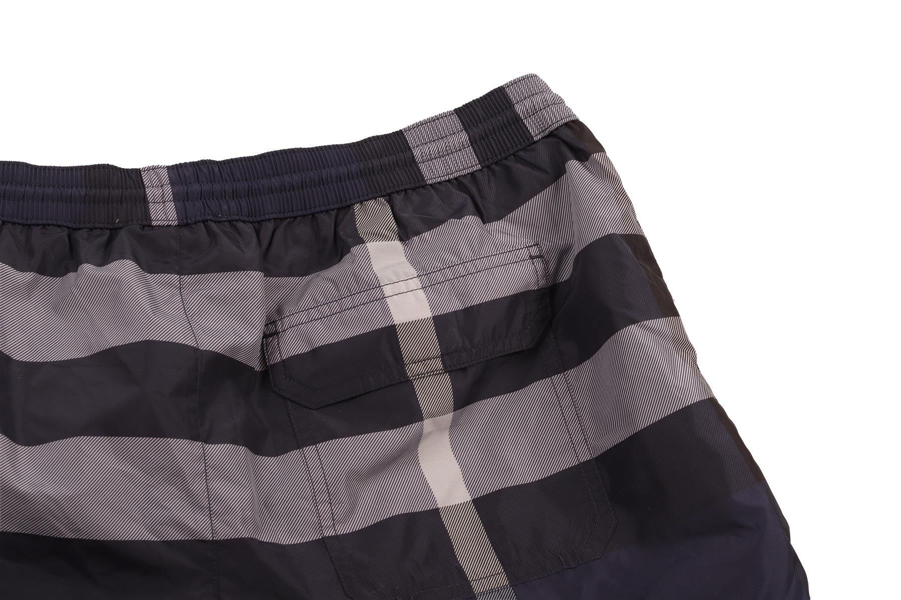 BURBERRY NAVY MEN'S SWIM SHORTS XLARGE - Image 5