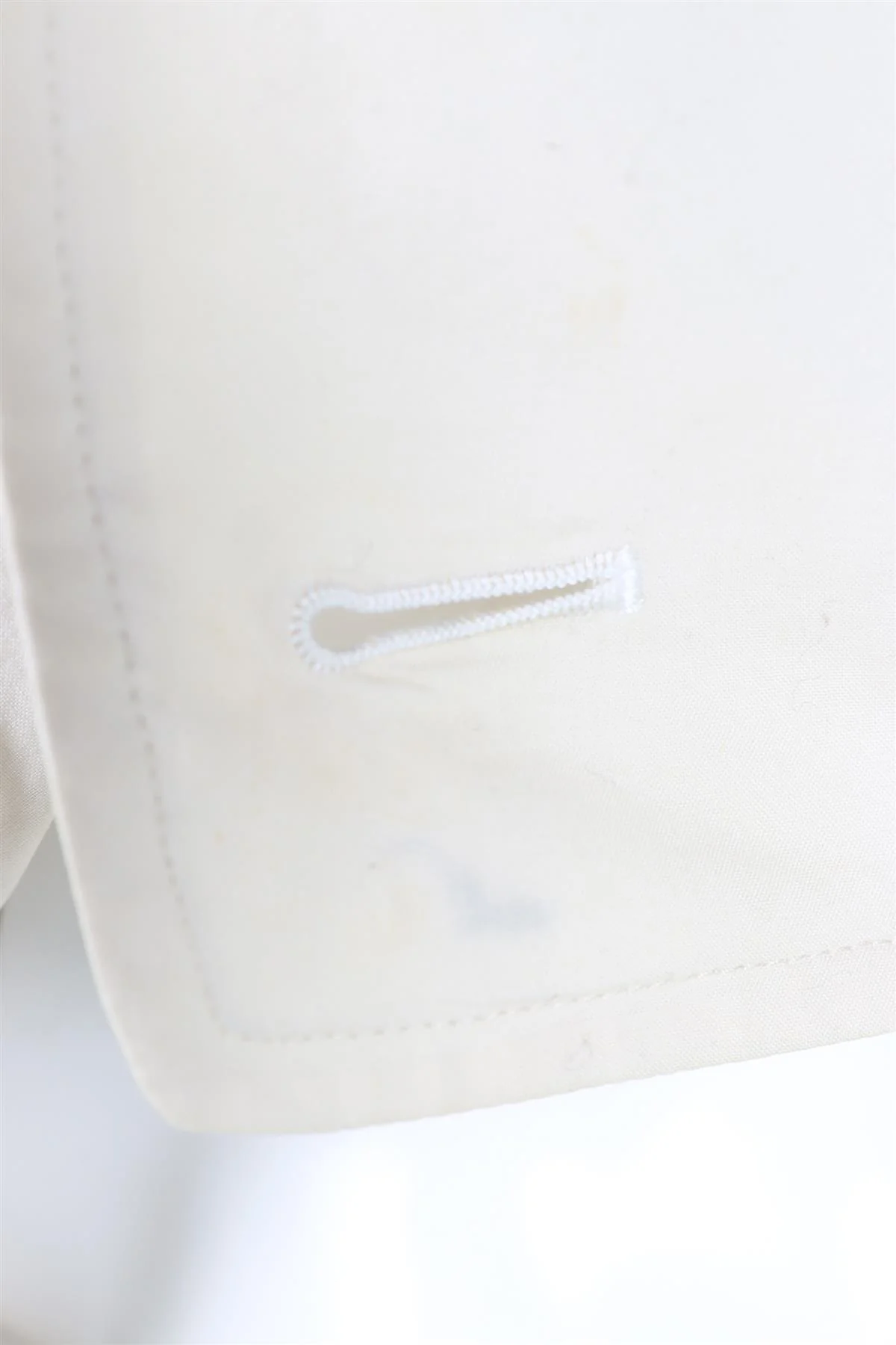 BURBERRY PROPORSUM CREAM VINTAGE COTTON TRENCH COAT IT 42 UK 10 - Image 8