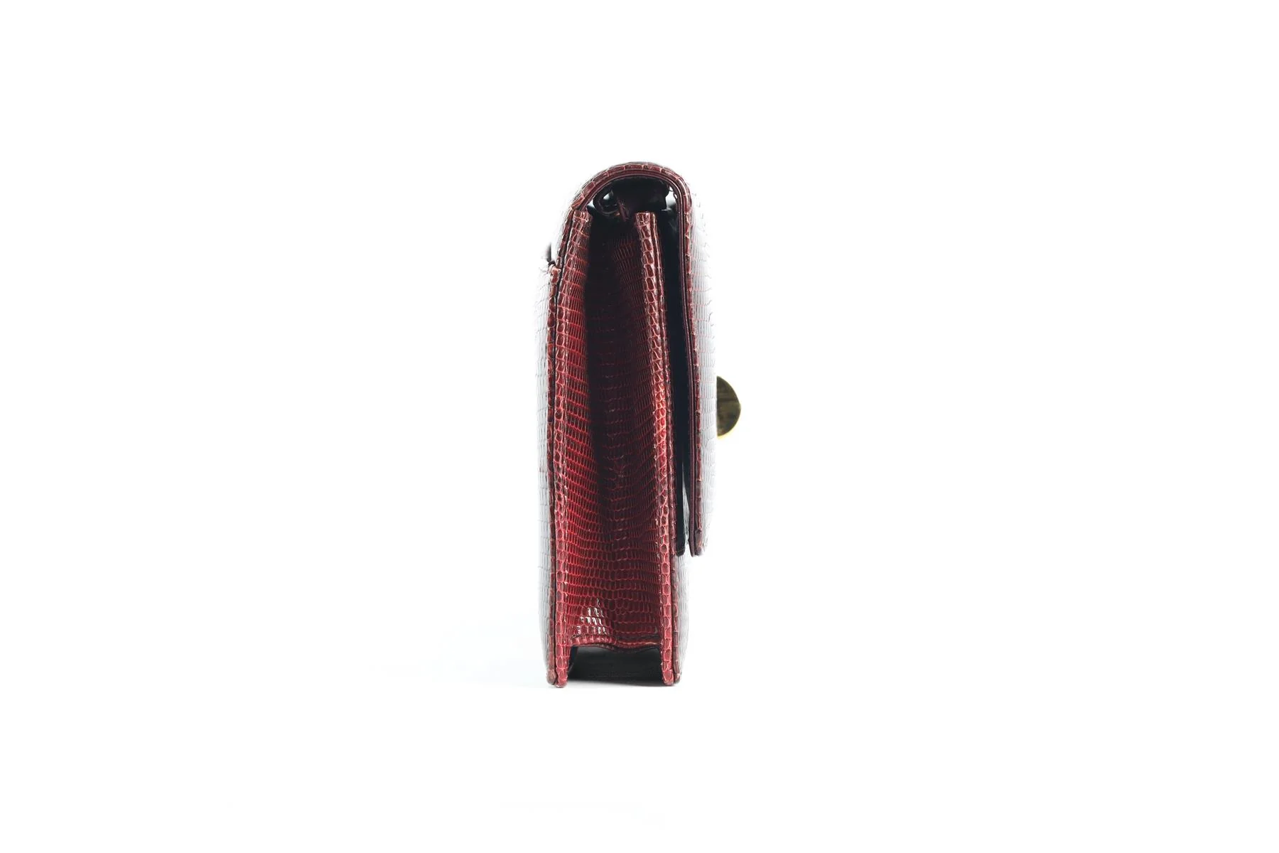 BVLGARI RED LIZARD CLUTCH - Image 5