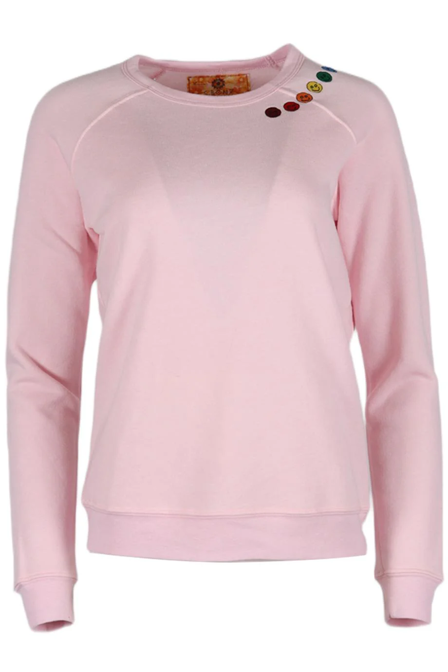 C.BONZ EMBROIDERED COTTON JERSEY SWEATSHIRT SMALL