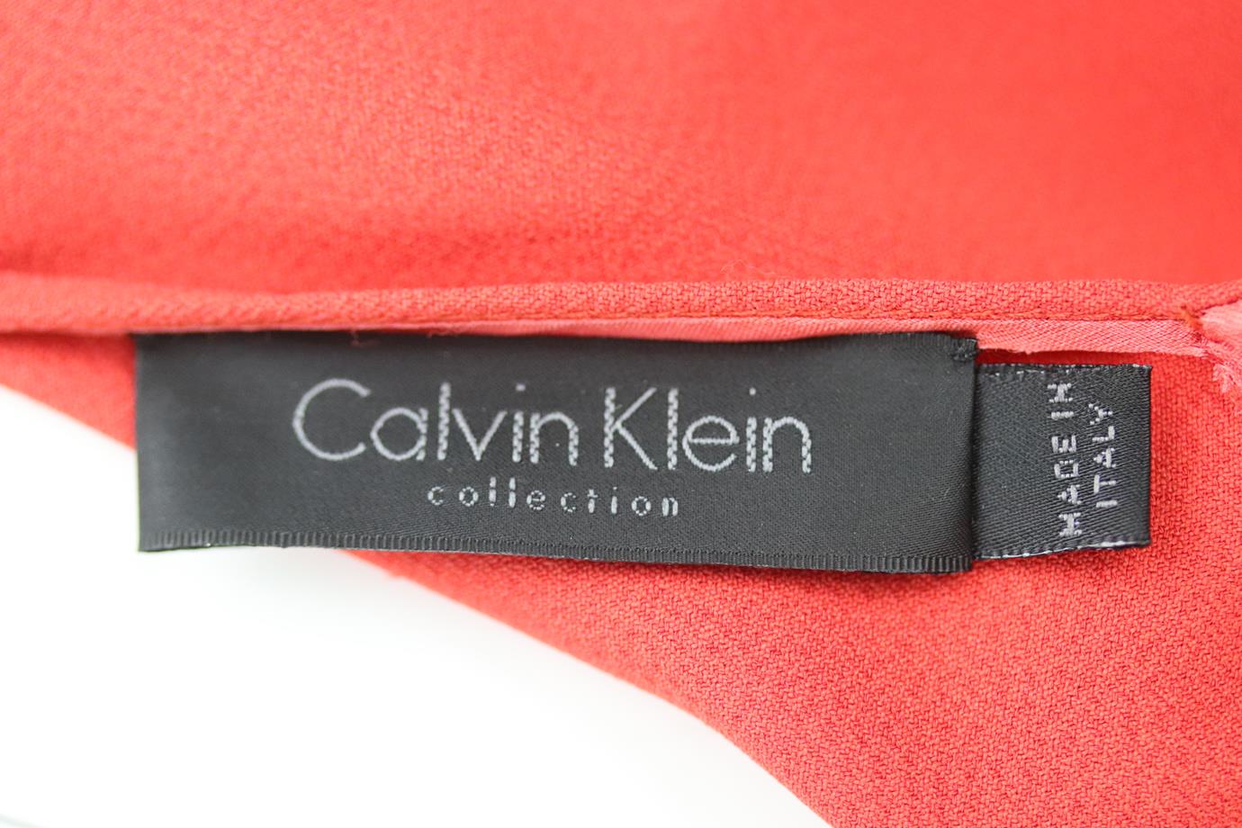 CALVIN KLEIN CREPE TOP IT 44 UK 12 - Image 5