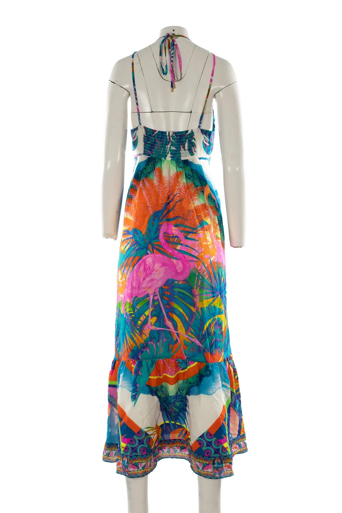 CAMILLA MULTI SILK MAXI DRESS MEDIUM - Image 4