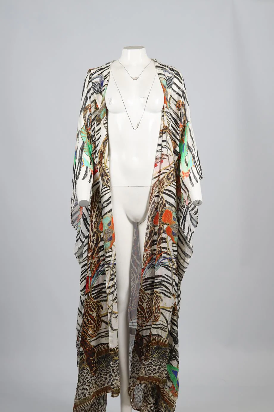CAMILLA SILK ROBE ONE SIZE - Image 2