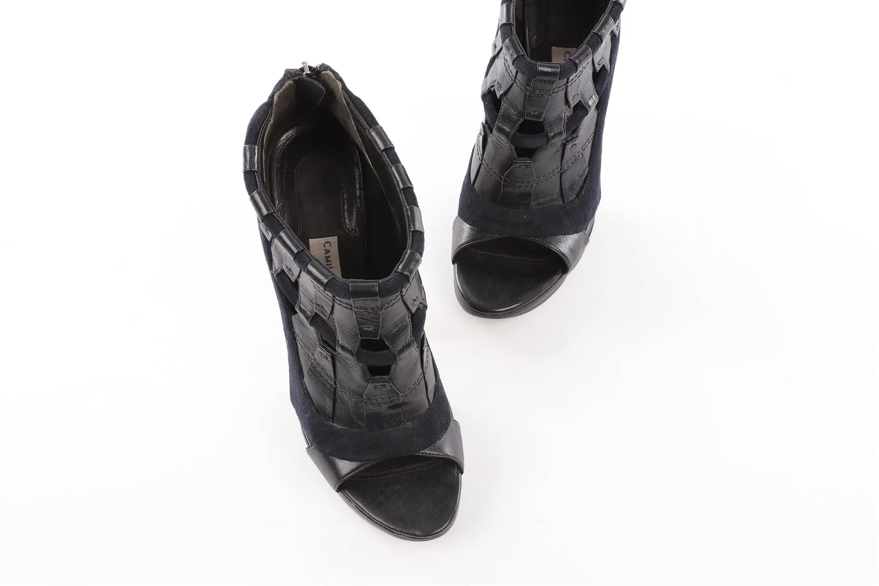 CAMILLA SKOVGAARD NAVY SUEDE ANKLE BOOTS EU 40 UK 7 US 10 - Image 4