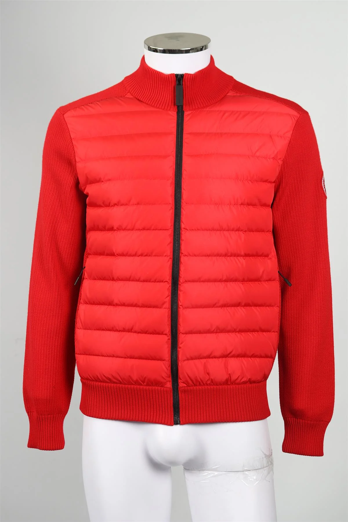 CANADA GOOSE MEN'S KNIT AND PADDED SHELL DOWN JACKET MEDIUM - Image 2