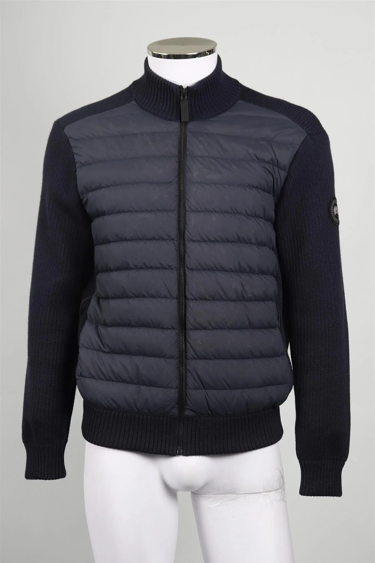 CANADA GOOSE MEN'S KNIT AND PADDED SHELL DOWN JACKET MEDIUM - Image 2