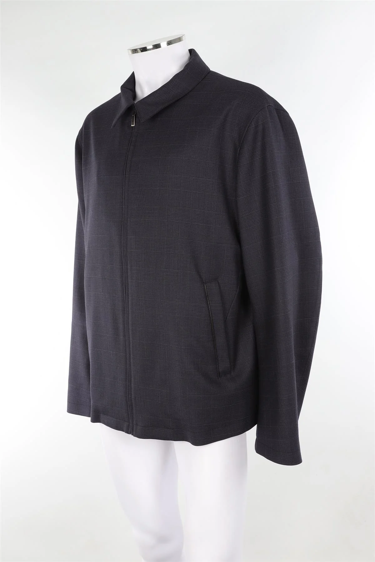 CANALI NAVY MEN'S WOOL JACKET IT 60 UK/US 50 - Image 3