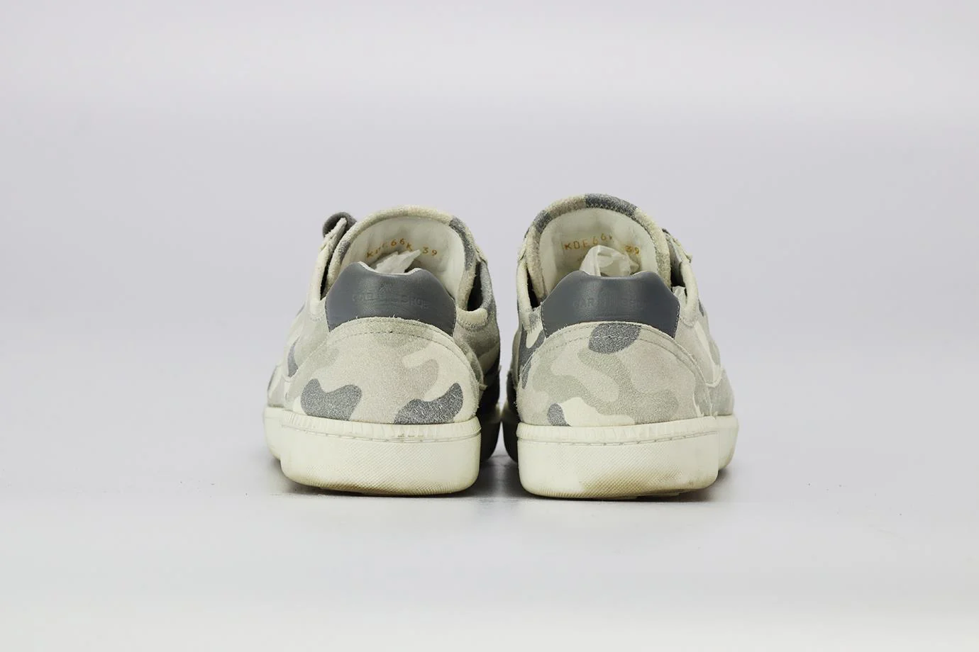 CAR SHOE CAMOUFLAGE PRINT SUEDE SNEAKERS EU 39 UK 6 US 9 - Image 4
