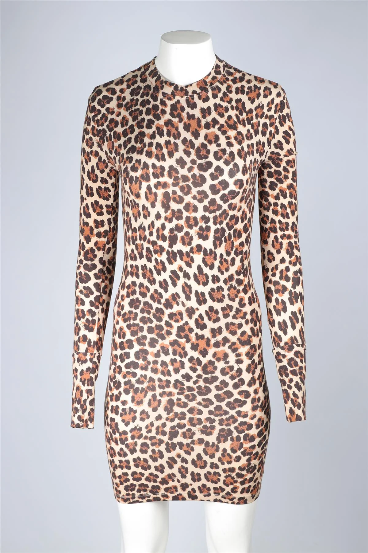 CAROLINE CONSTAS BEIGE JERSEY TOP XSMALL - Image 2