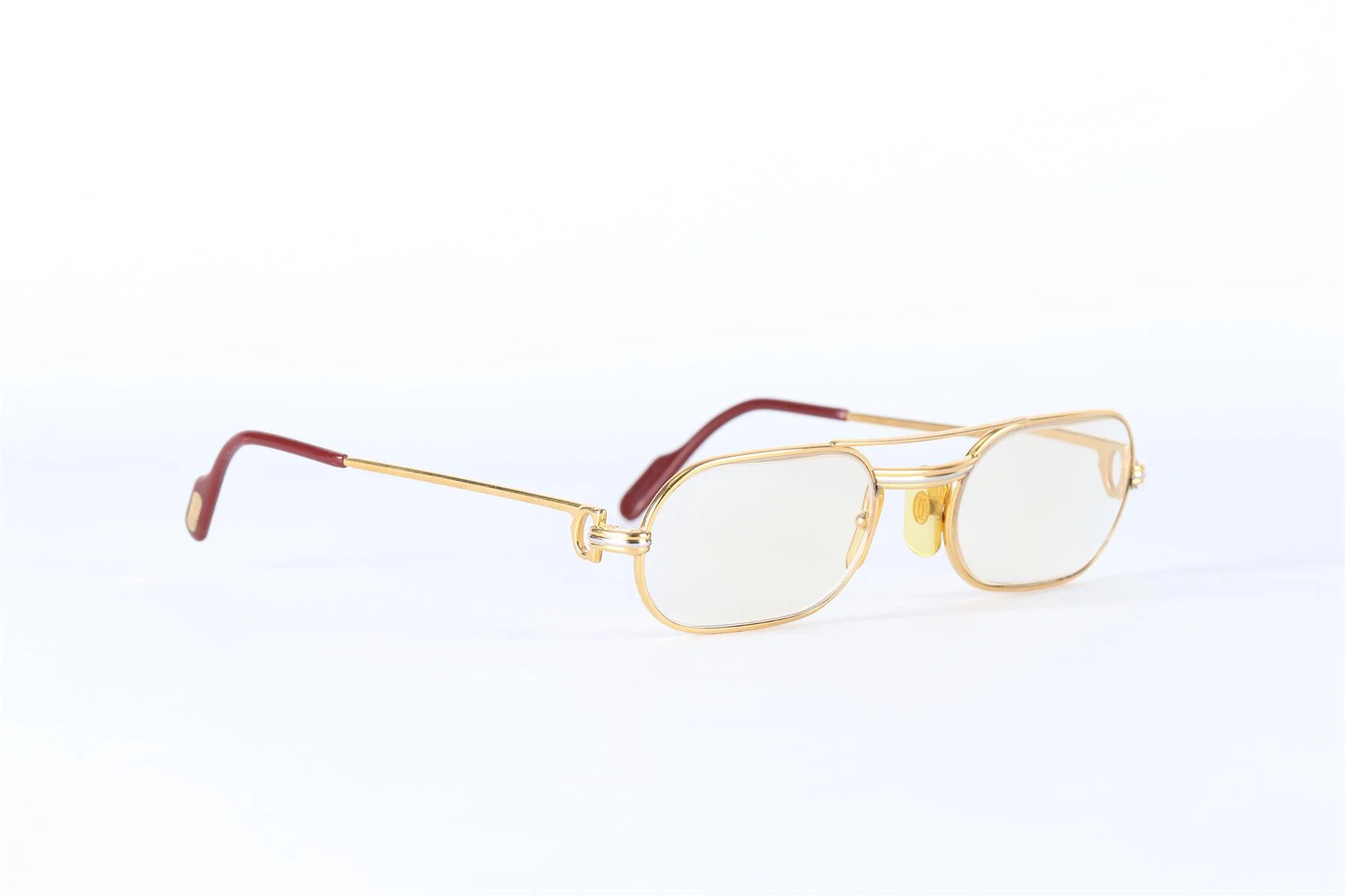 CARTIER GOLD MUST LOUIS GOLD PLATED GLASSES - Image 2