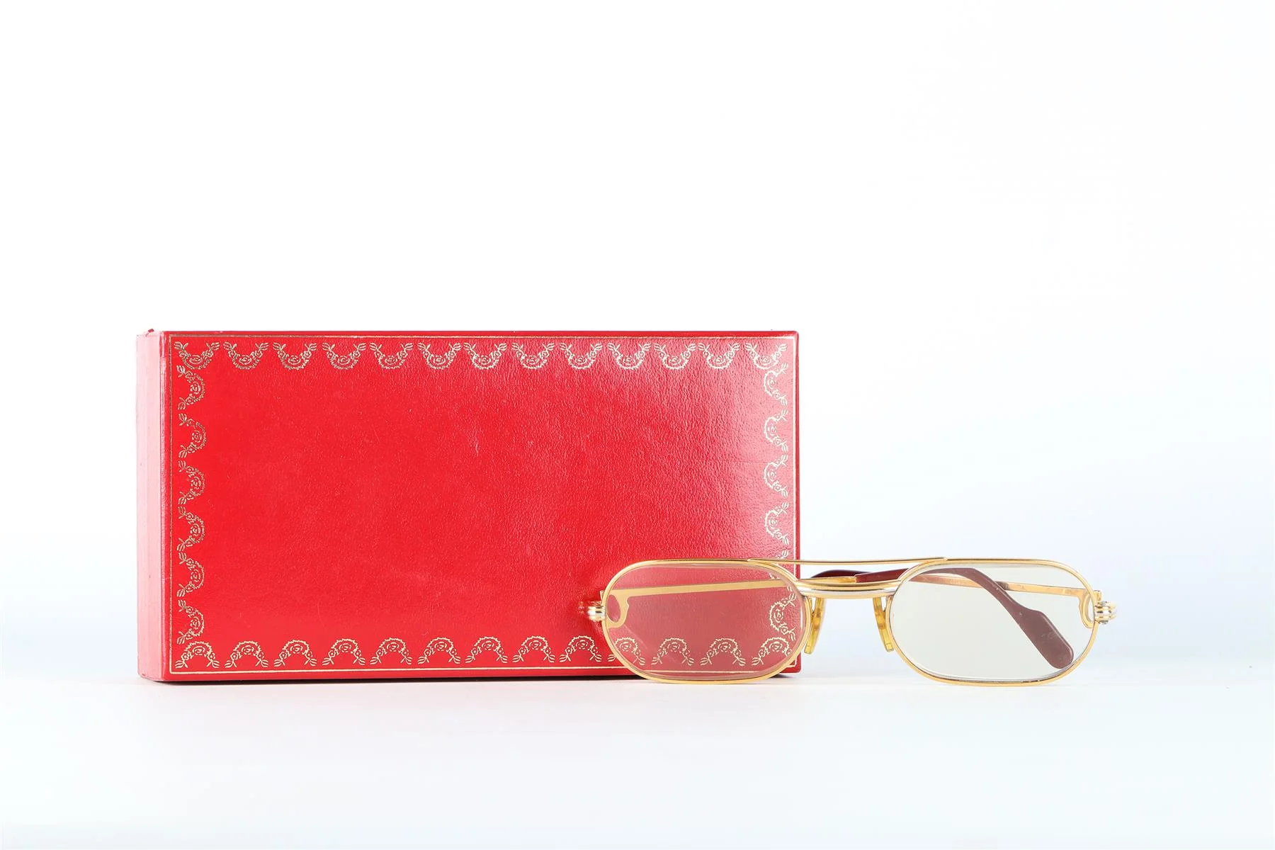 CARTIER GOLD MUST LOUIS GOLD PLATED GLASSES - Image 7