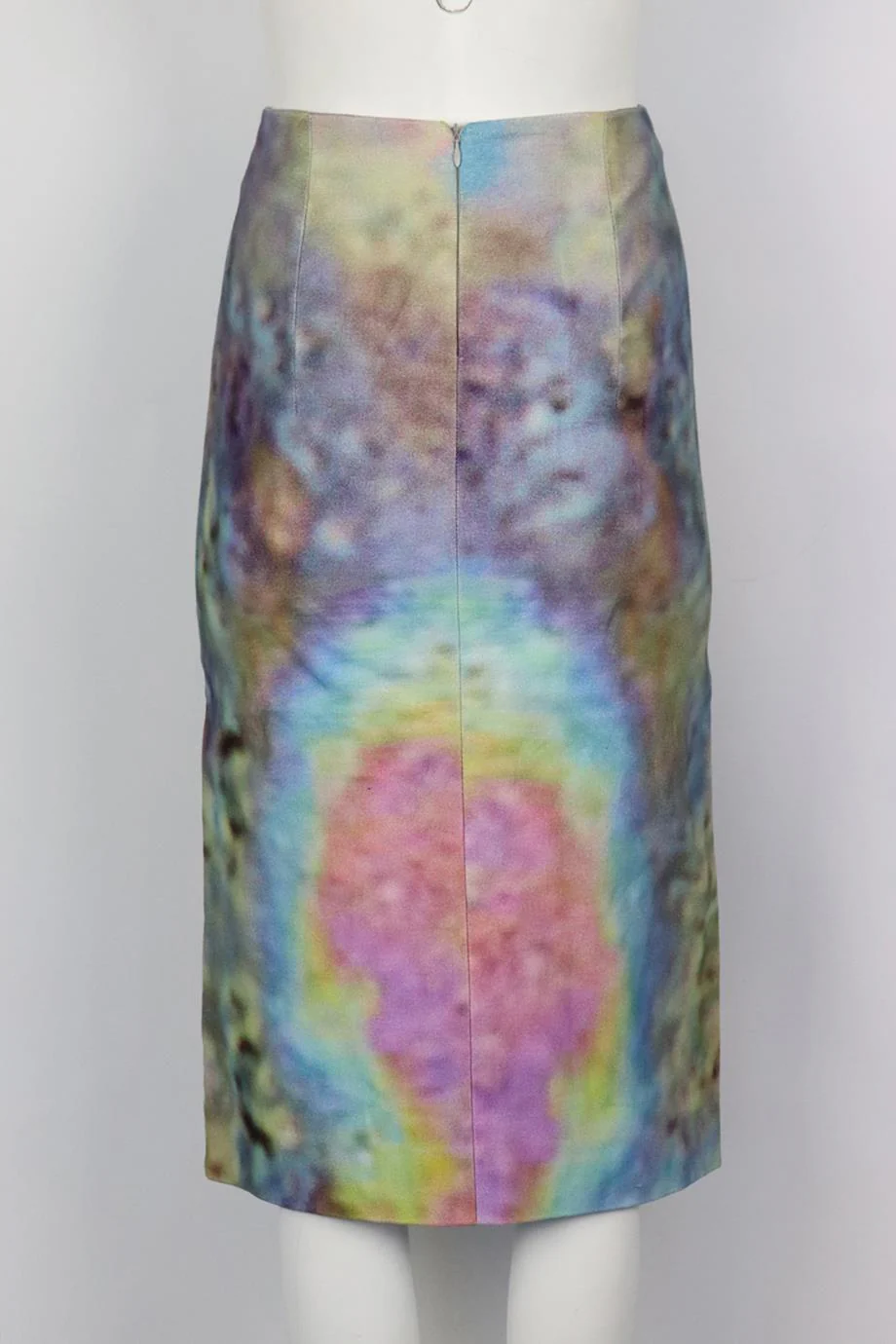 CARVEN PRINTED BRUSHED COTTON MIDI DRESS FR 34 UK 6 - Image 4