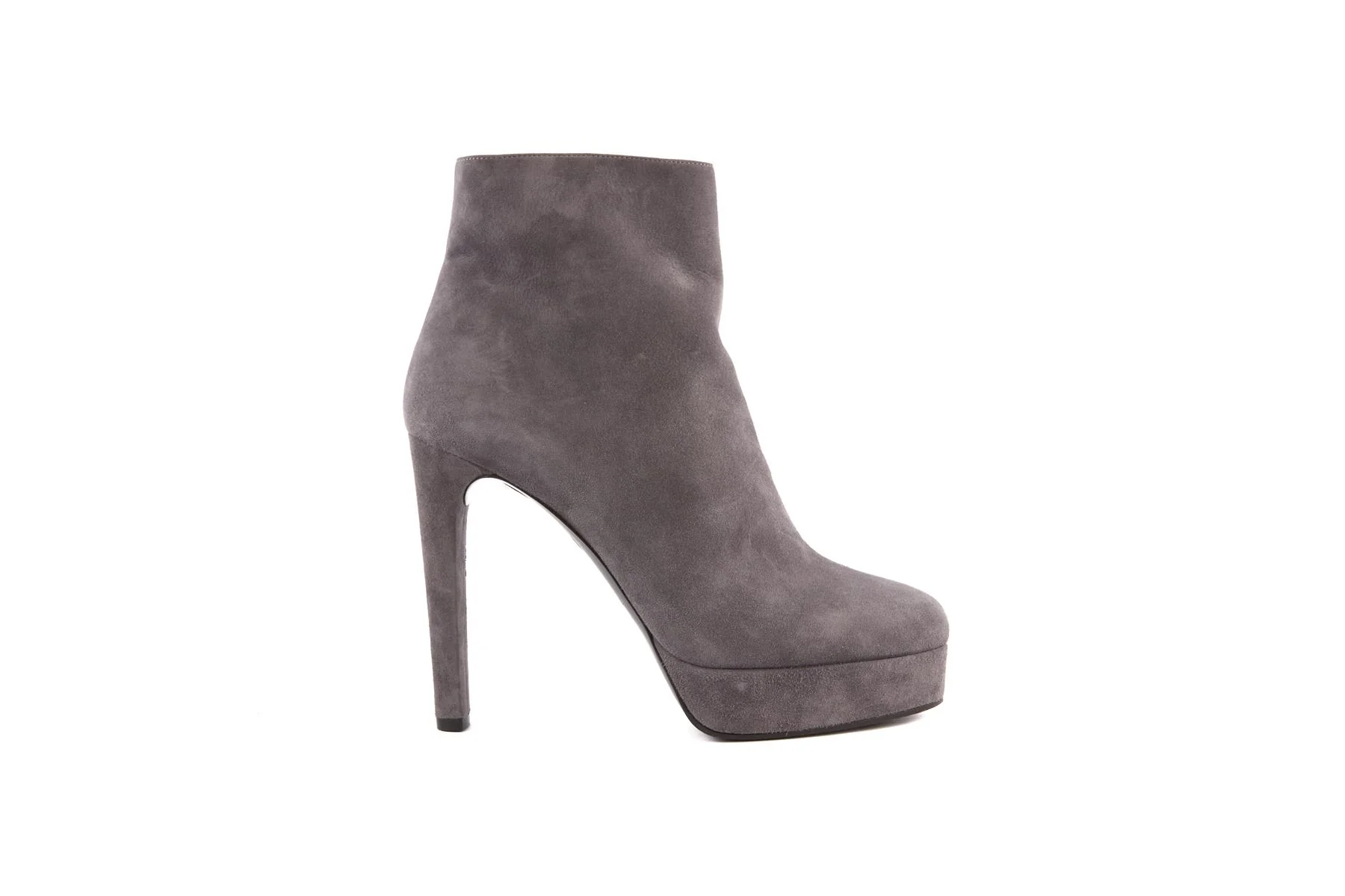 CASADEI GREY SUEDE ANKLE BOOTS EU 40 UK 7 US 10 - Image 2