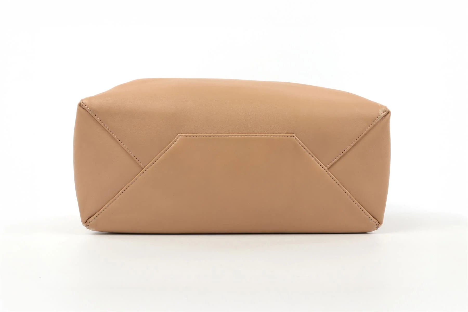 CELINE BEIGE BLADE LEATHER CLUTCH - Image 7