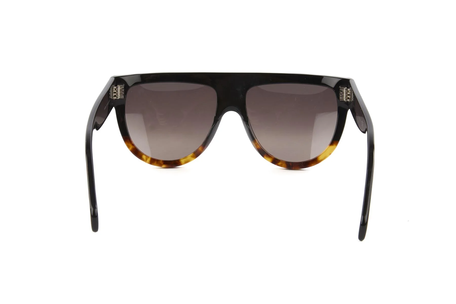 CELINE BLACK D FRAME ACETATE SUNGLASSES - Image 3