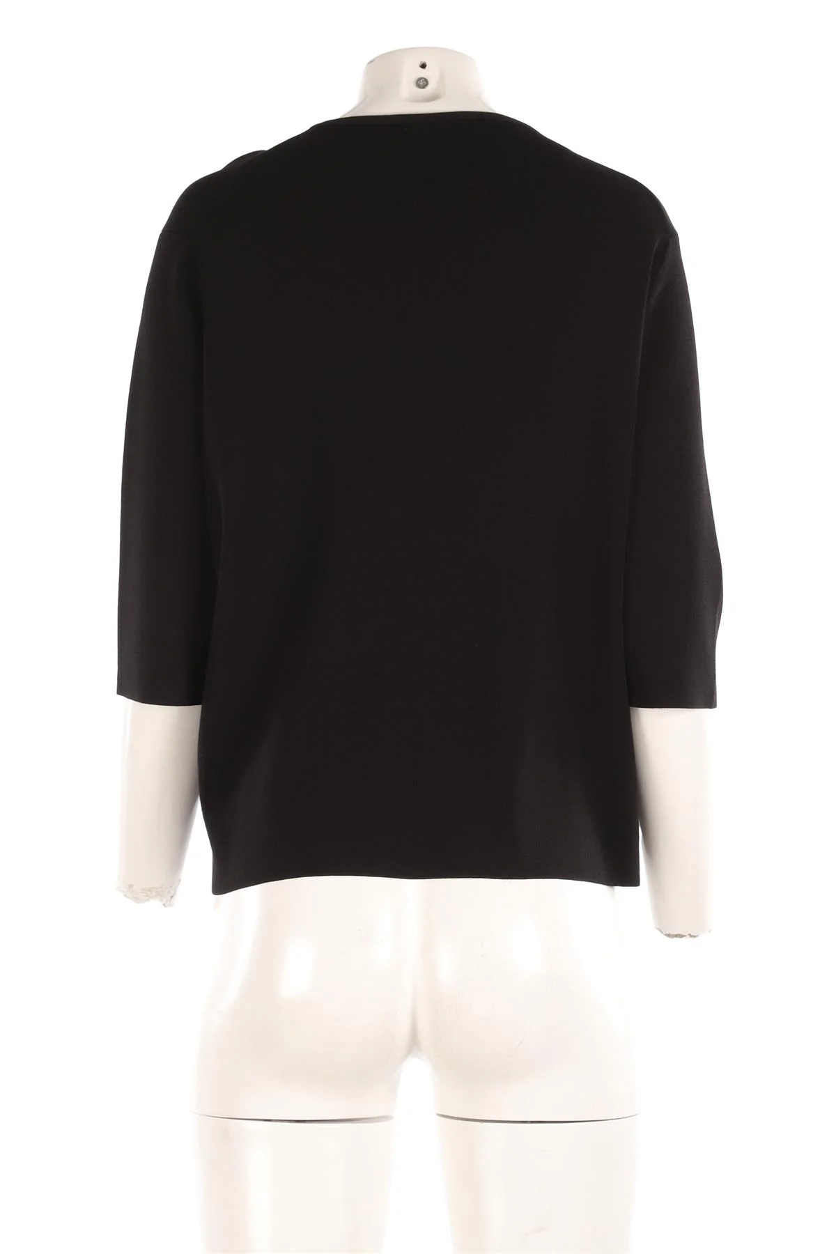 CELINE BLACK KNIT TOP MEDIUM - Image 4