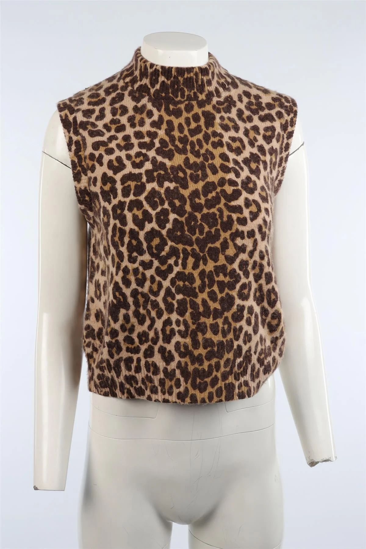CELINE BROWN CASHMERE TOP MEDIUM - Image 2