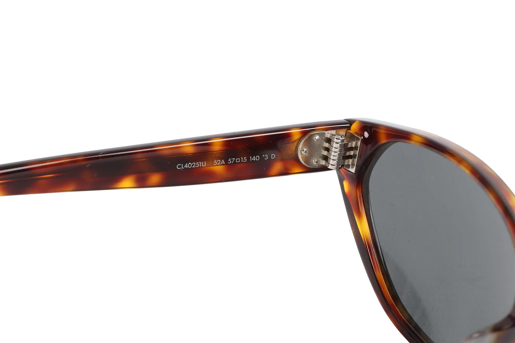 CELINE BROWN CAT EYE ACETATE SUNGLASSES - Image 7