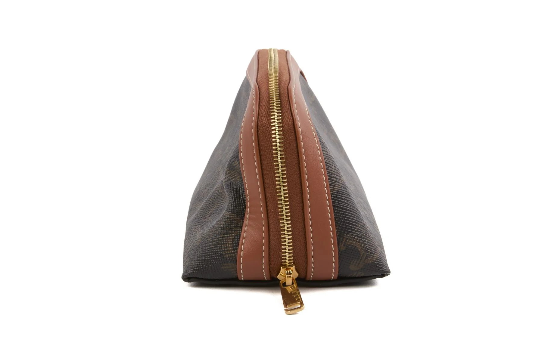 CELINE BROWN SMALL TRIOMPHE CANVAS POUCH - Image 4