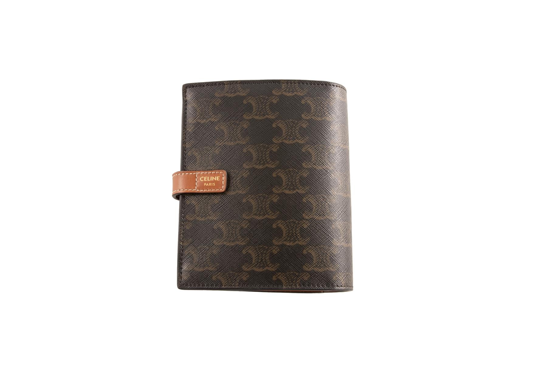 CELINE BROWN TRIOMPH CANVAS TRAVEL KIT ONE SIZE - Image 3
