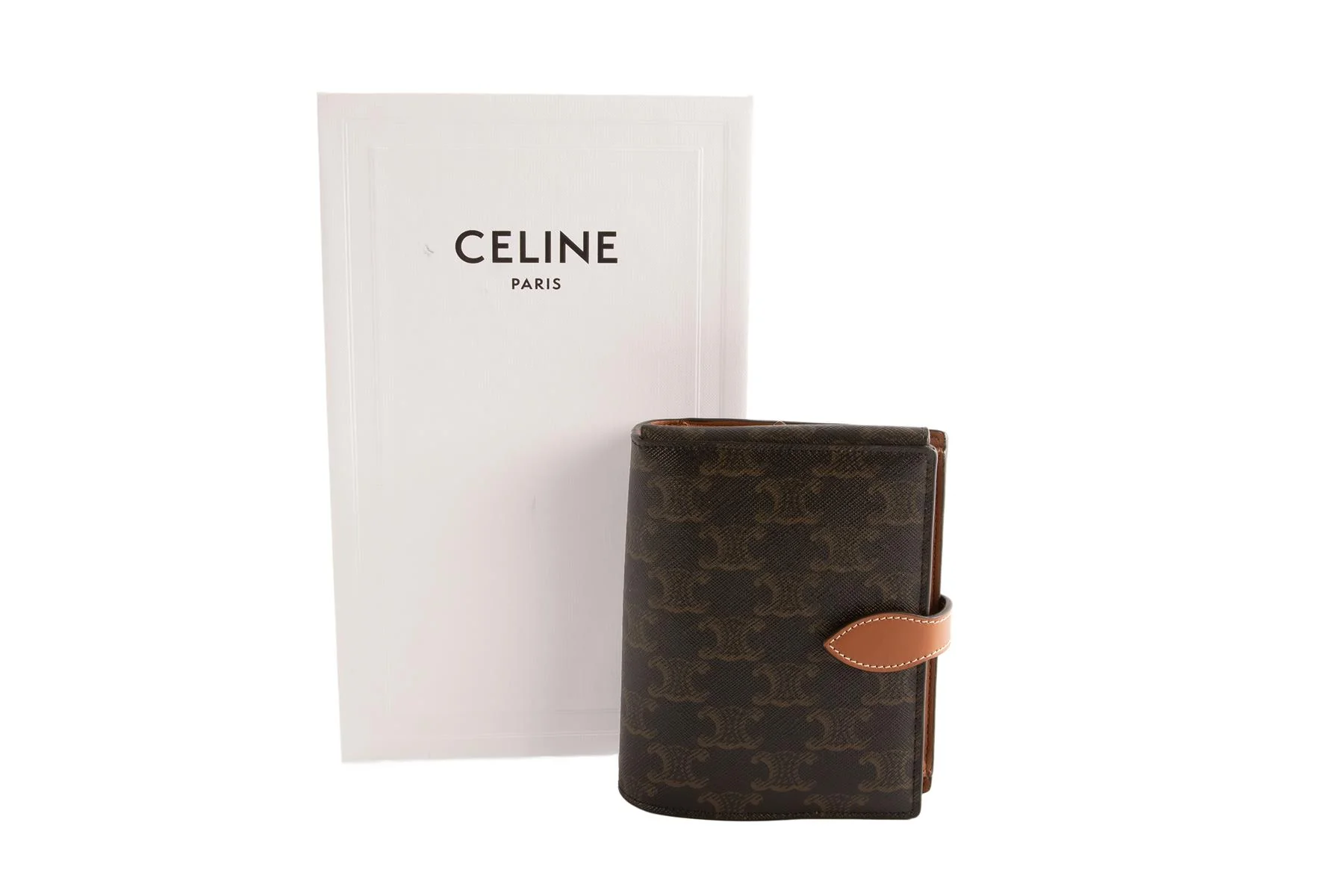 CELINE BROWN TRIOMPH CANVAS TRAVEL KIT ONE SIZE - Image 7