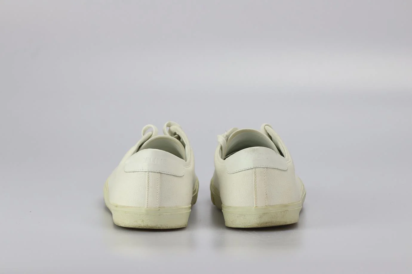 CELINE CANVAS AND LEATHER SNEAKER EU 38 UK 5 US 8 - Image 4