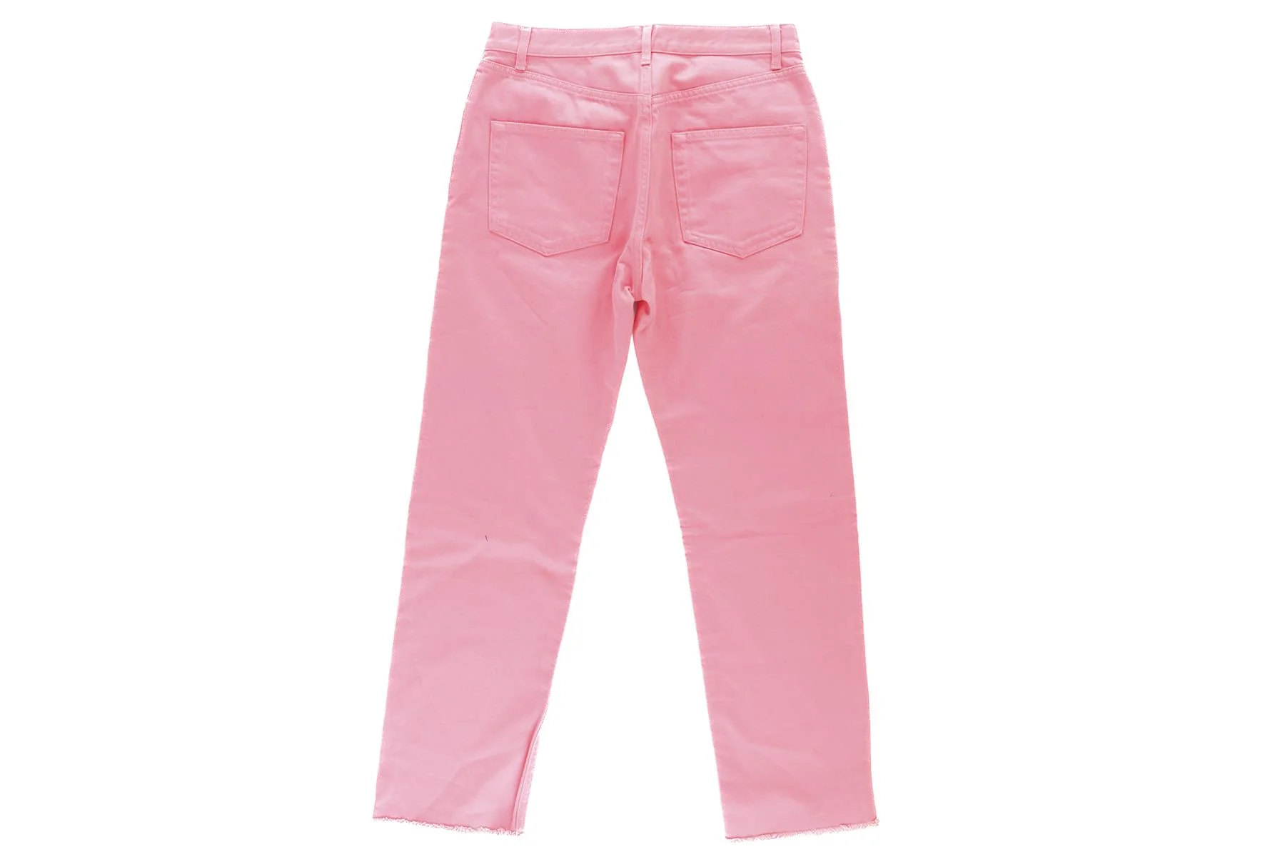CÉLINE PINK HIGH RISE STRAIGHT LEG JEANS FR 36 UK 8 - Image 4