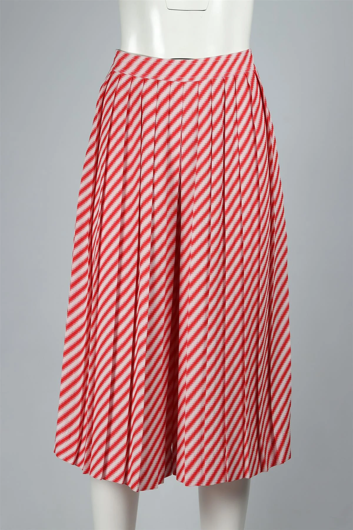 CELINE RED WOVEN CULOTTES FR 38 UK 10 - Image 2