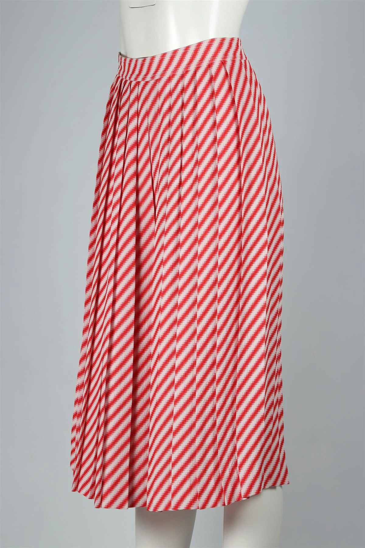 CELINE RED WOVEN CULOTTES FR 38 UK 10 - Image 3