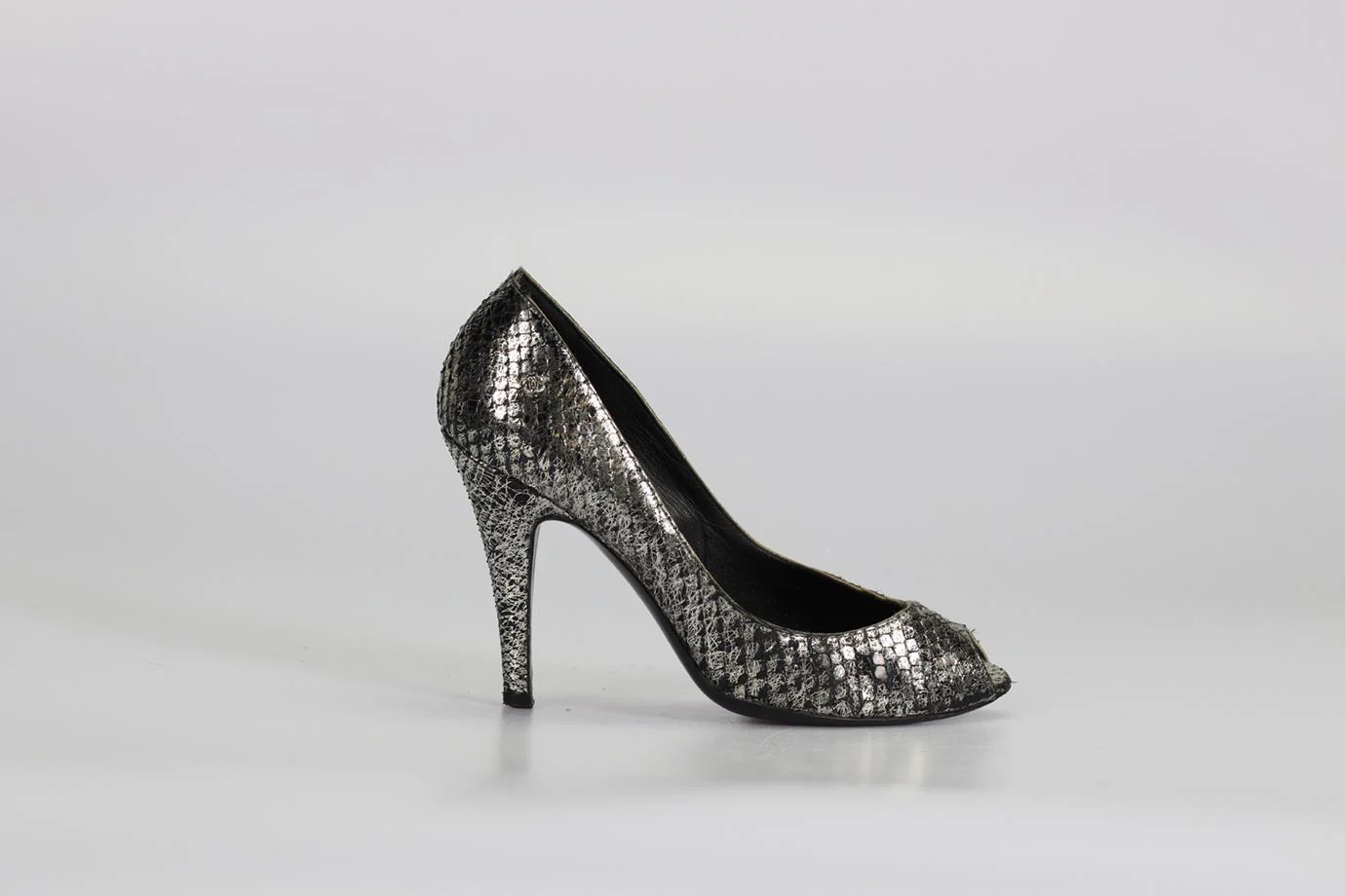 CHANEL 2008 PYTHON PUMPS EU 36 UK 3 US 6 - Image 2