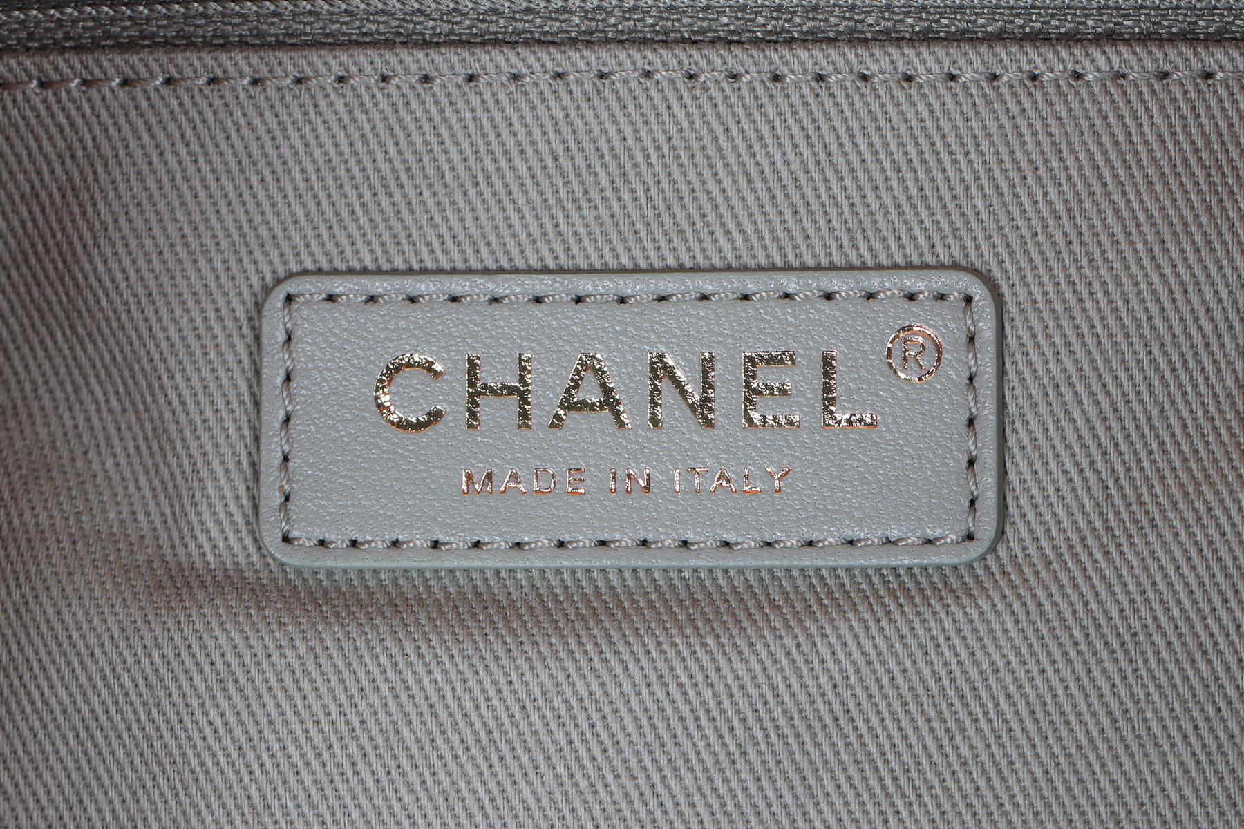 CHANEL 2017 CHEVRON CANVAS BACKPACK - Image 10