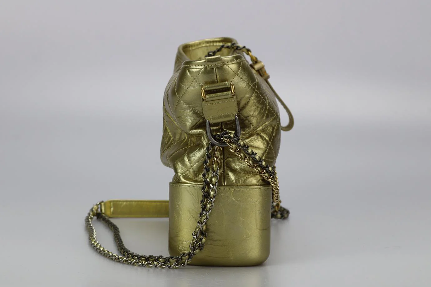 CHANEL 2017 GABRIELLE LARGE QUILTED LEATHER SHOULDER BAG - Image 3