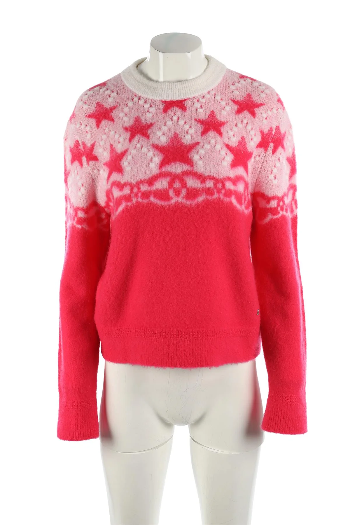 CHANEL 2023 PINK CASHMERE JUMPER FR 44 UK 16 - Image 2