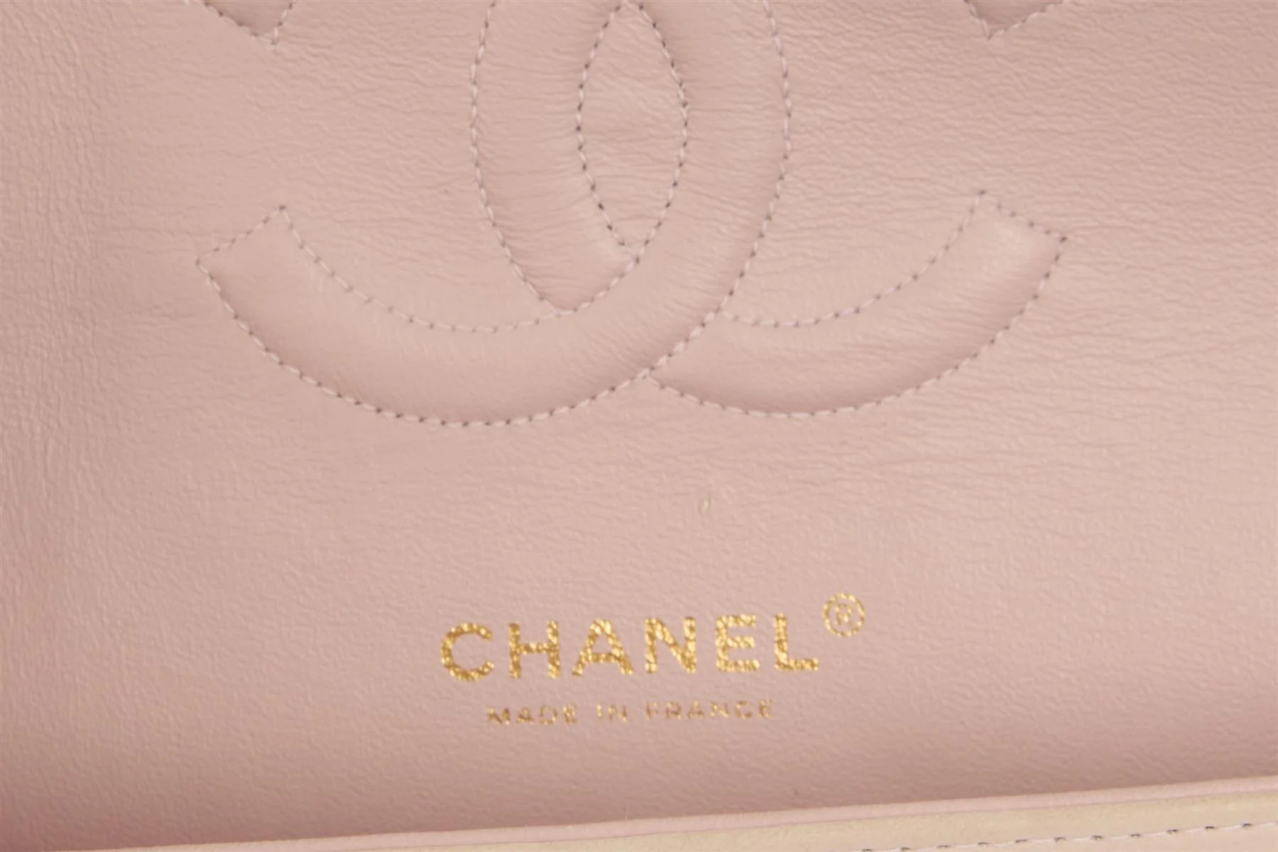 CHANEL PINK 2003-2004 CLASSIC DOUBLE FLAP MEDIUM TWEED SHOULDER BAG - Image 9