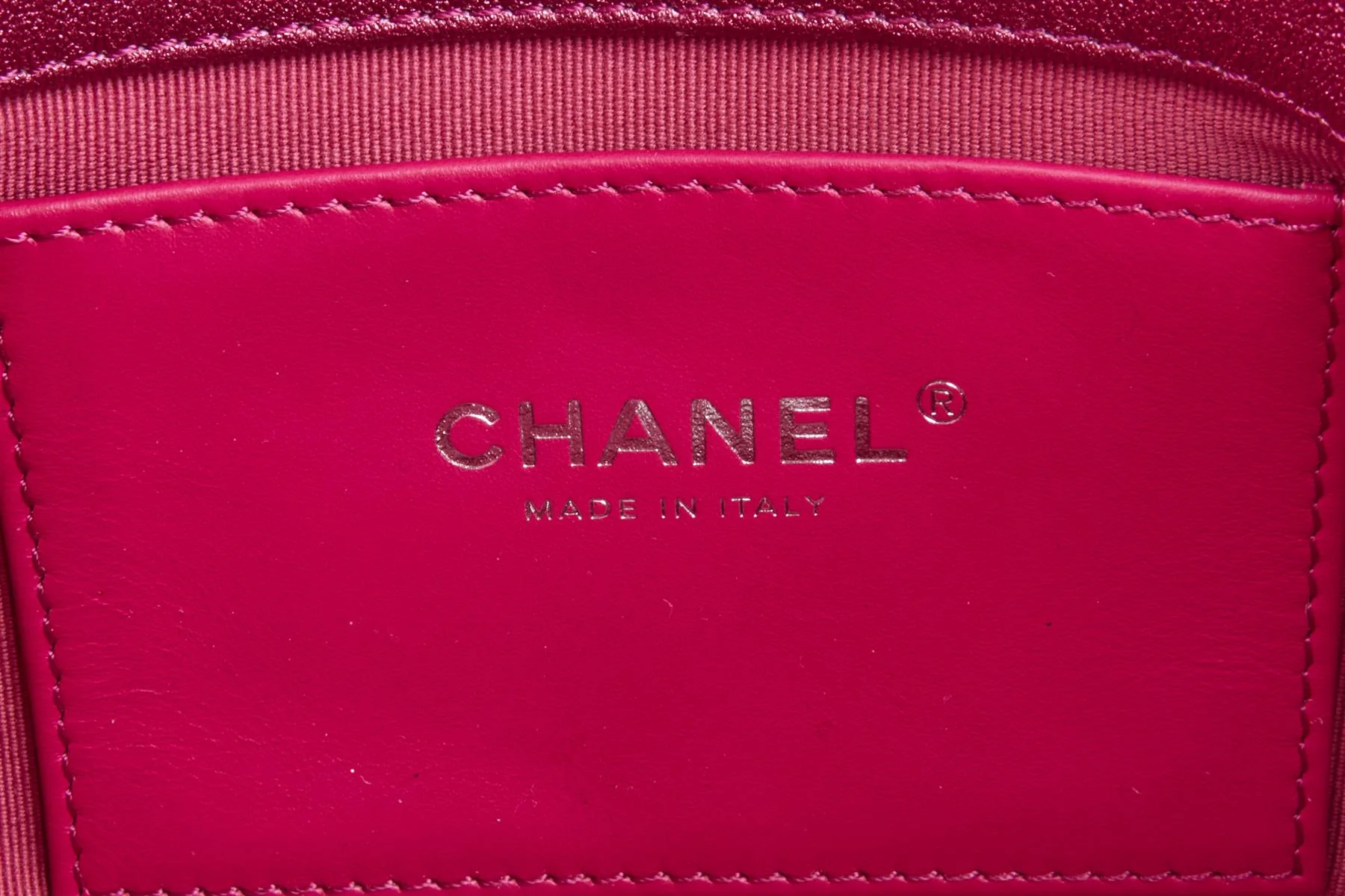 CHANEL PINK 2024 FLAP SMALL QUILTED LEATHER SHOULDER BAG - Image 8
