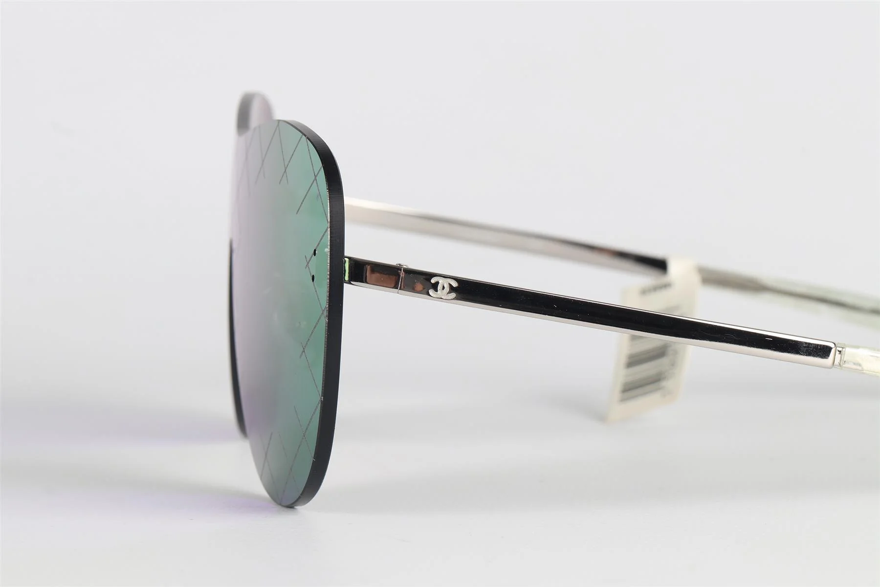 CHANEL PURPLE 2016 D FRAME SUNGLASSES - Image 5