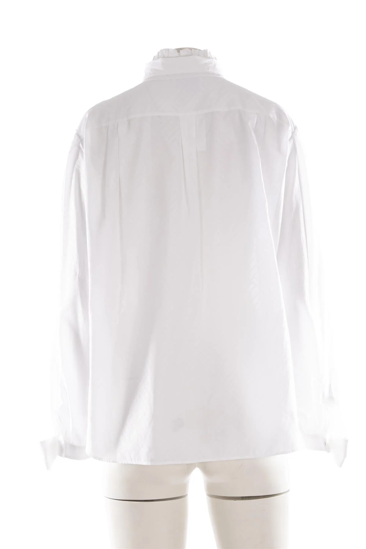 CHANEL WHITE 2023 COTTON SHIRT FR 40 UK 12 - Image 4