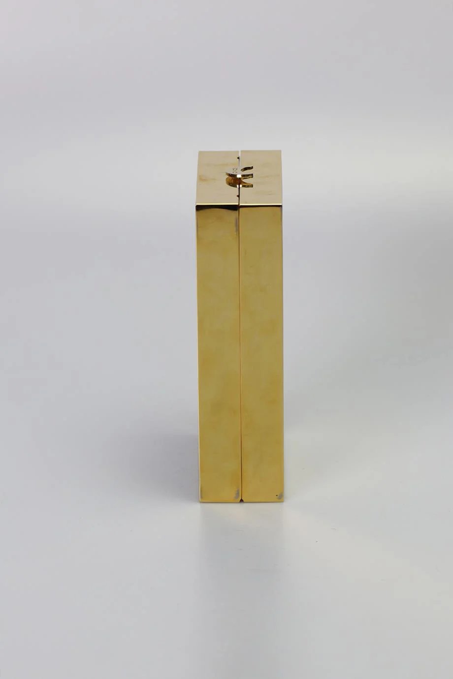 CHAOS PRINTED GOLD TONE CLUTCH - Image 7