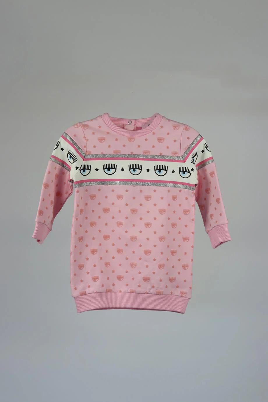 CHIARA FERRAGNI BABY GIRLS COTTON DRESS 18 MONTHS - Image 2