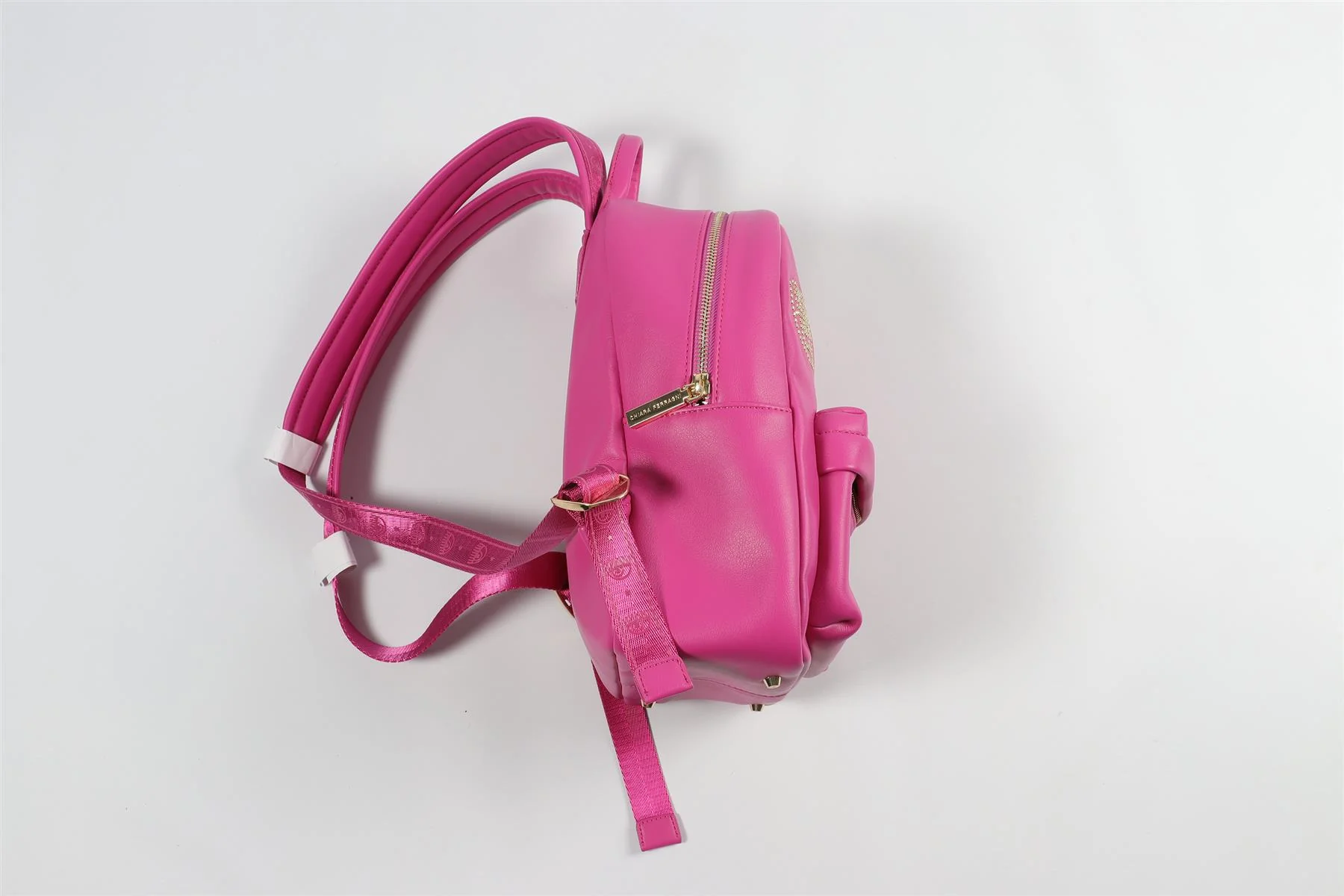 CHIARA FERRAGNI PINK KIDS GIRLS BACKPACK - Image 3