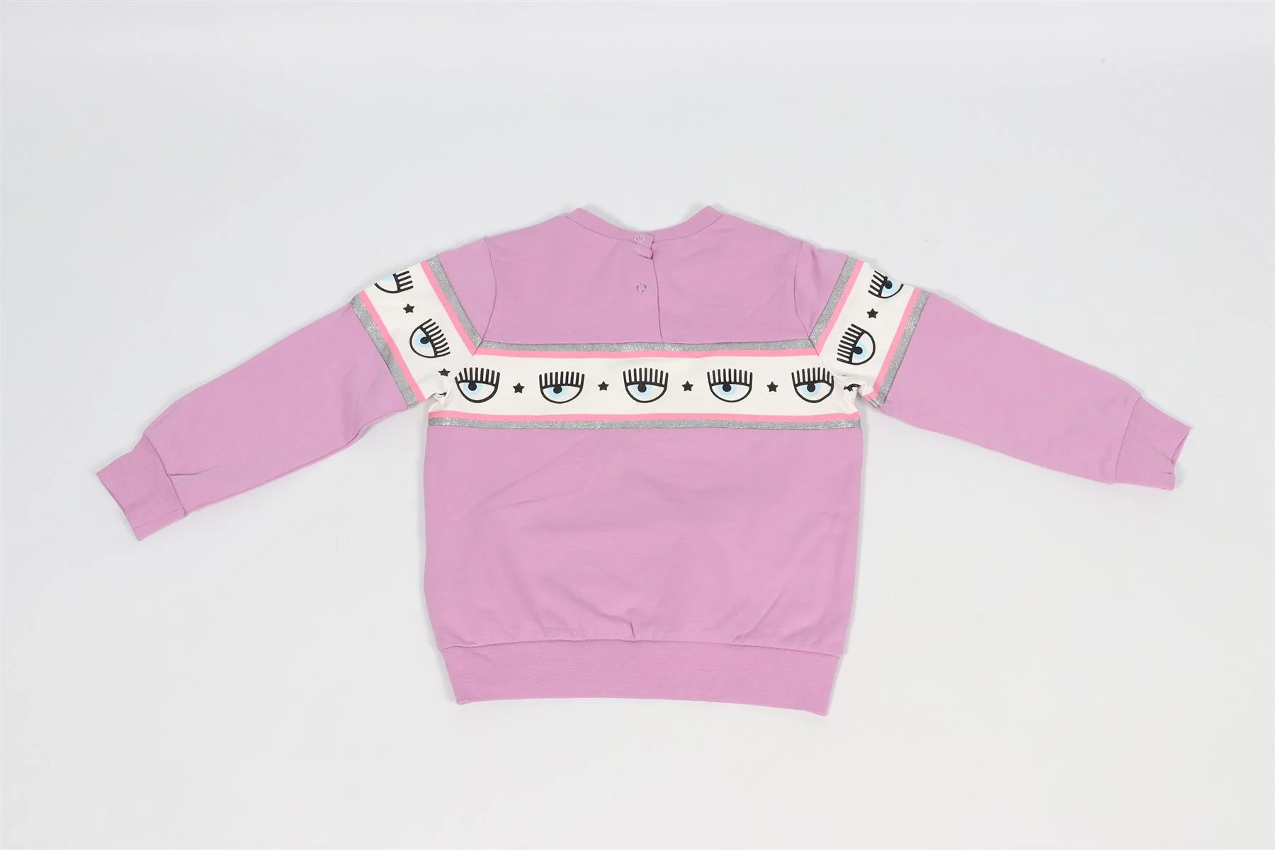 CHIARA FERRAGNI PURPLE KIDS GIRLS COTTON SWEATSHIRT 36 MONTHS - Image 4