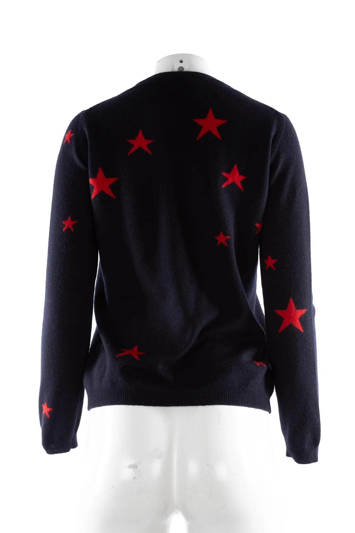 CHINTI & PARKER NAVY CASHMERE SWEATER SMALL - Image 4