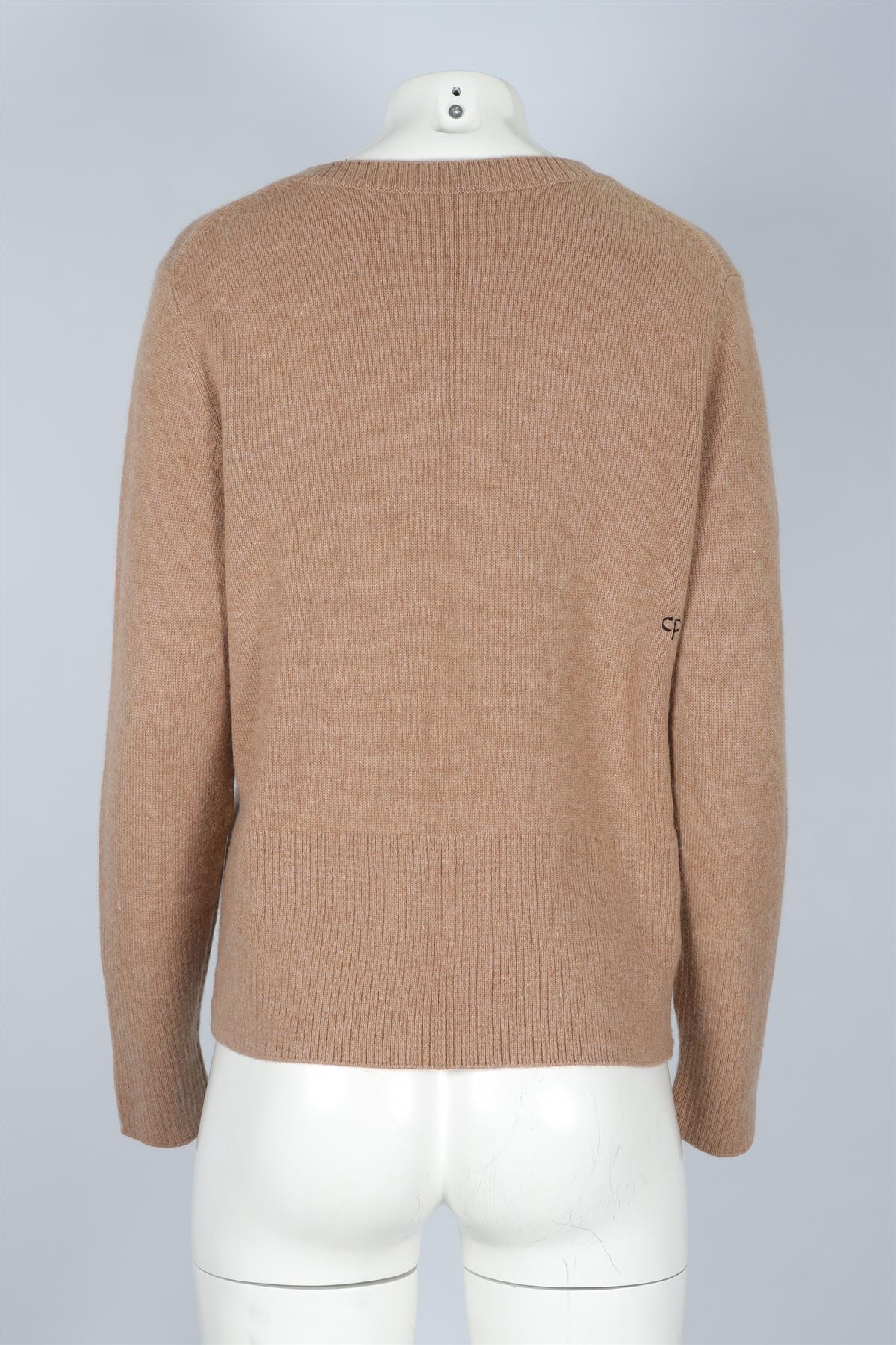 CHINTI & PARKER TAN CASHMERE SWEATER SMALL/MEDIUM - Image 4