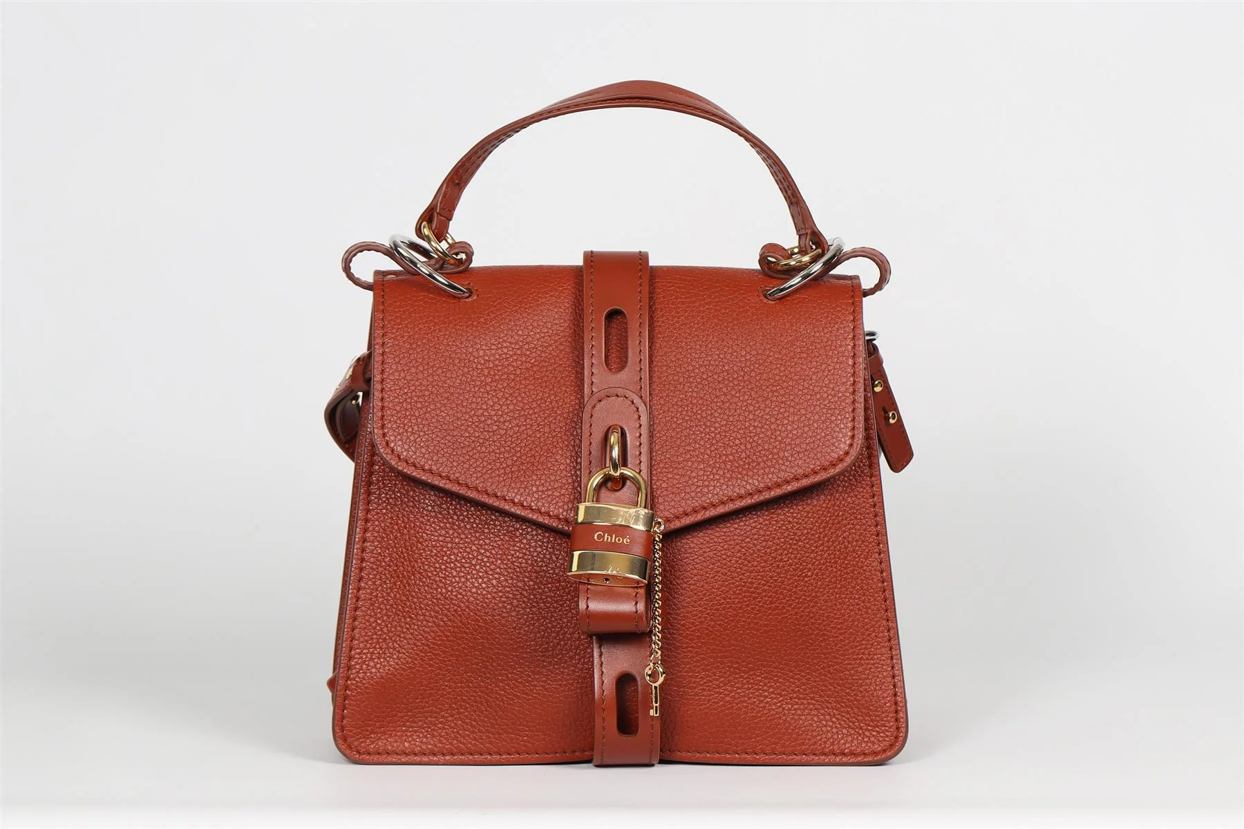 CHLOÉ ABY LEATHER SHOULDER BAG - Image 2