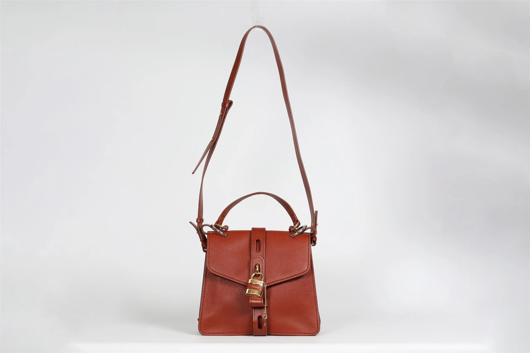 CHLOÉ ABY LEATHER SHOULDER BAG - Image 3