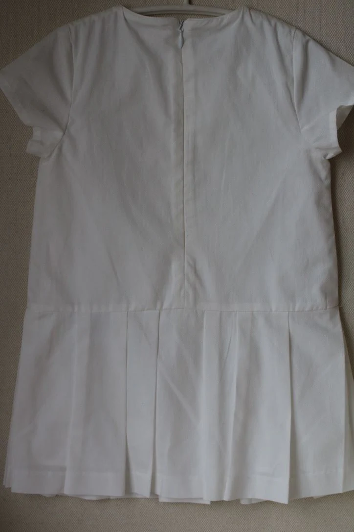 CHLOE BABY GIRLS IVORY EMBROIDERED COUTURE DRESS 2 YEARS - Image 5