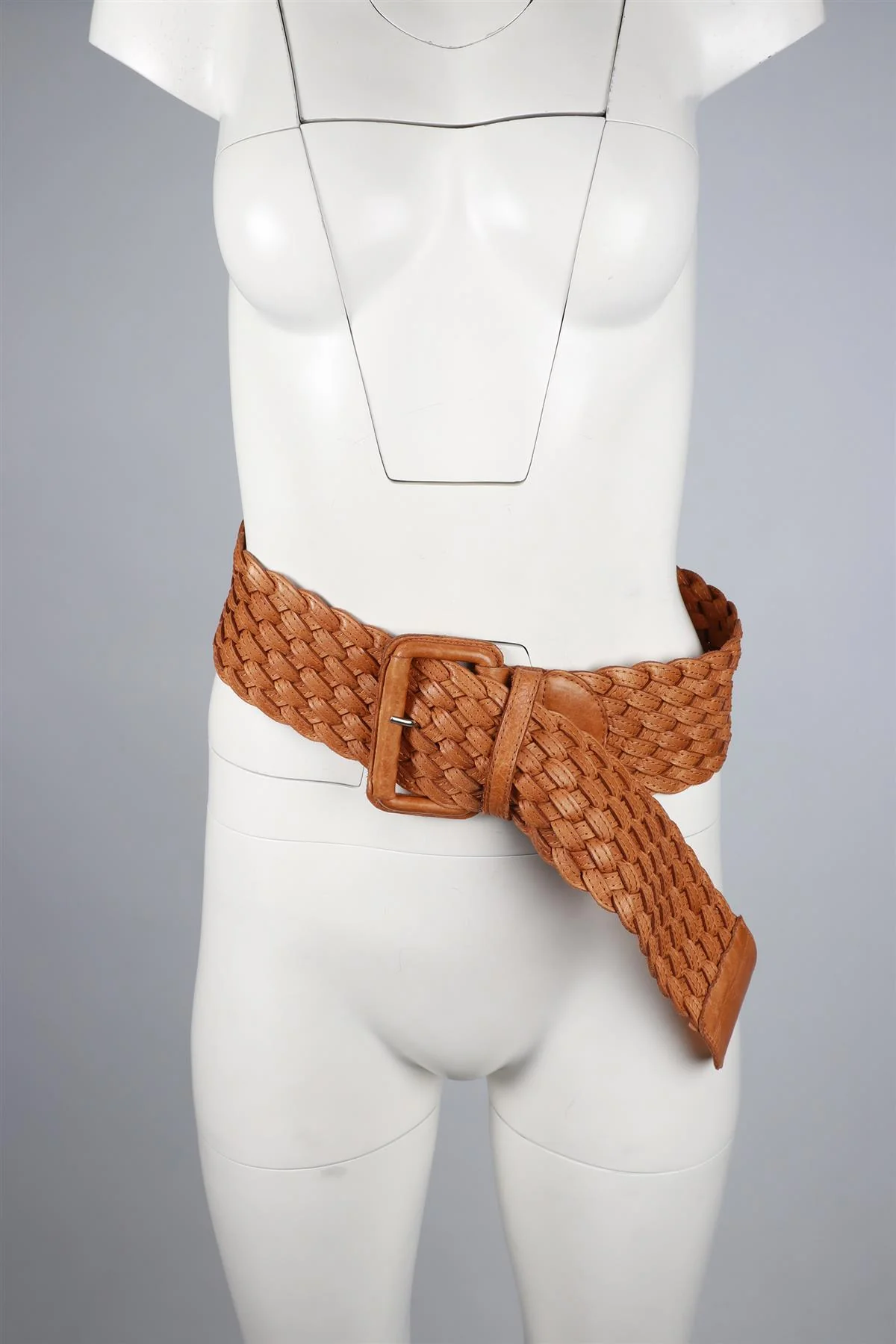 CHLOÈ BROWN LEATHER WAIST BELT 70-80 CM - Image 10