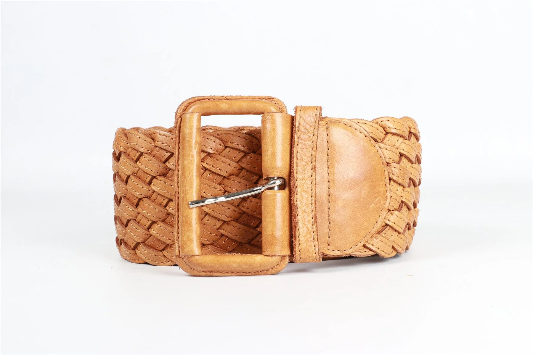 CHLOÈ BROWN LEATHER WAIST BELT 70-80 CM - Image 2
