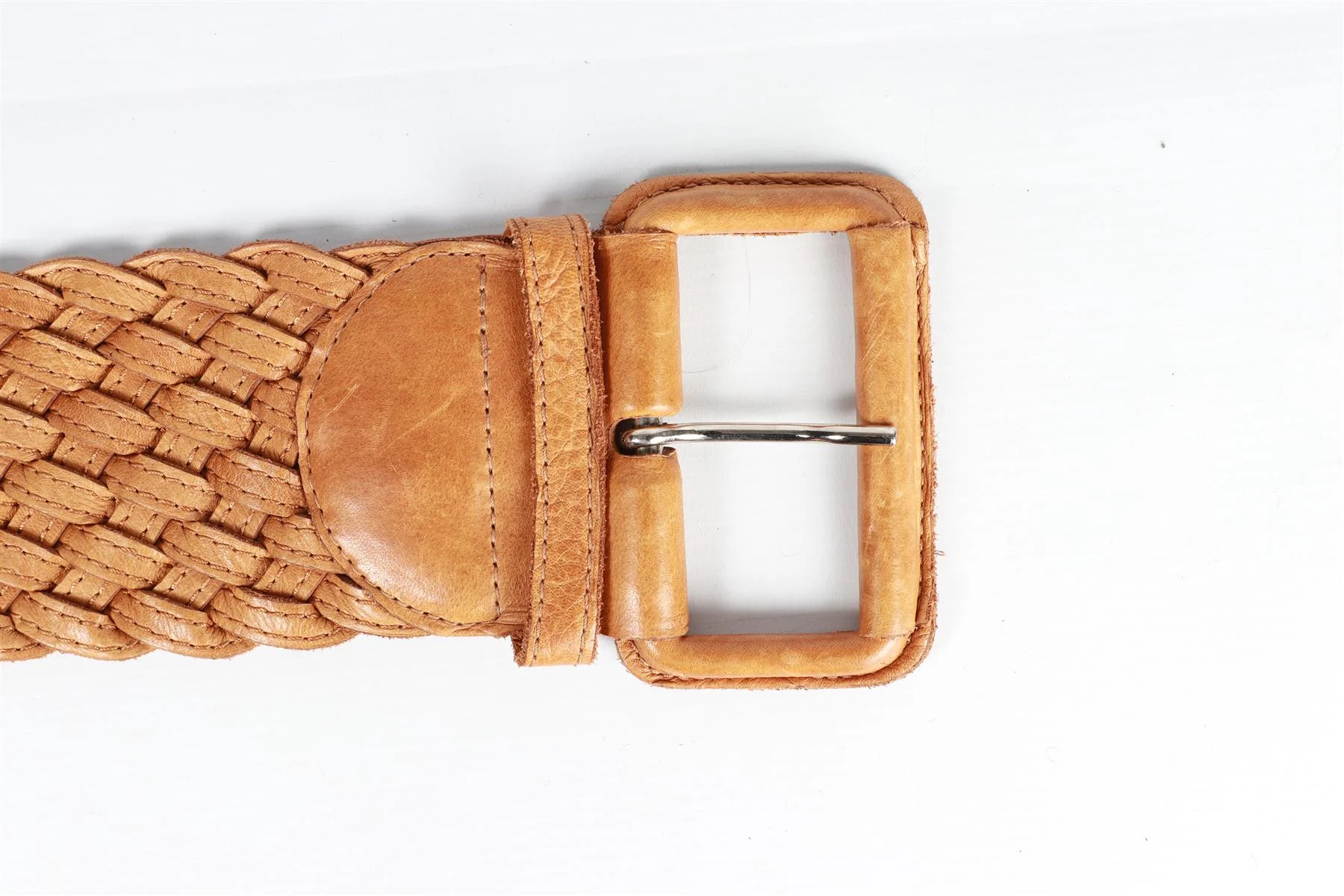 CHLOÈ BROWN LEATHER WAIST BELT 70-80 CM - Image 3