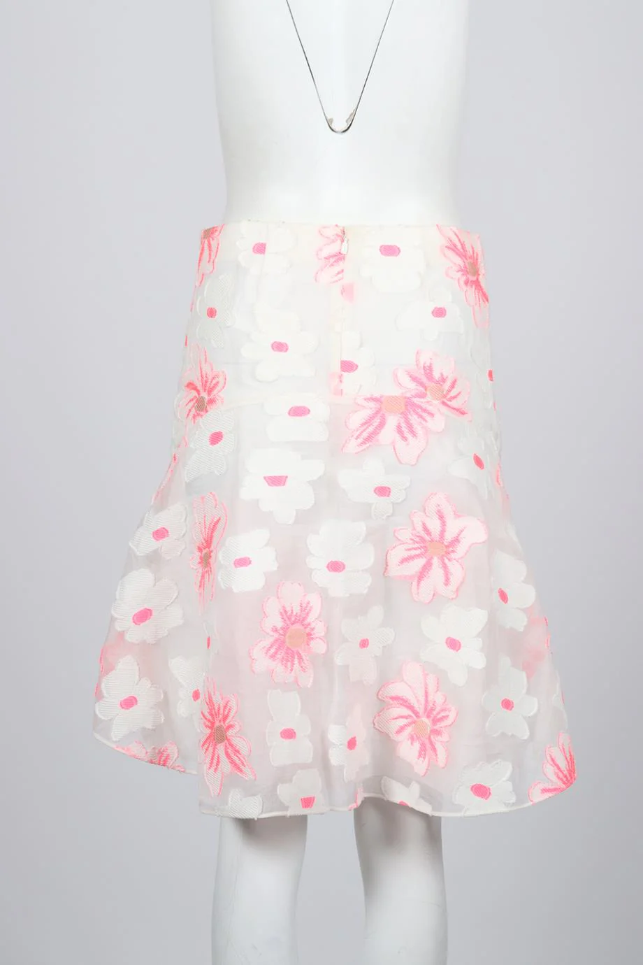 CHLOÉ COTTON AND SILK BLEND MINI SKIRT FR 34 UK 6 - Image 4